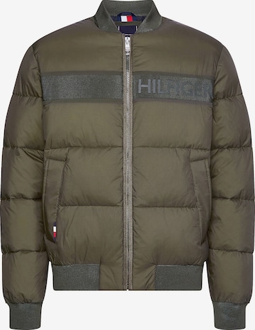 TOMMY HILFIGER Winterjacke in Grün: predná strana