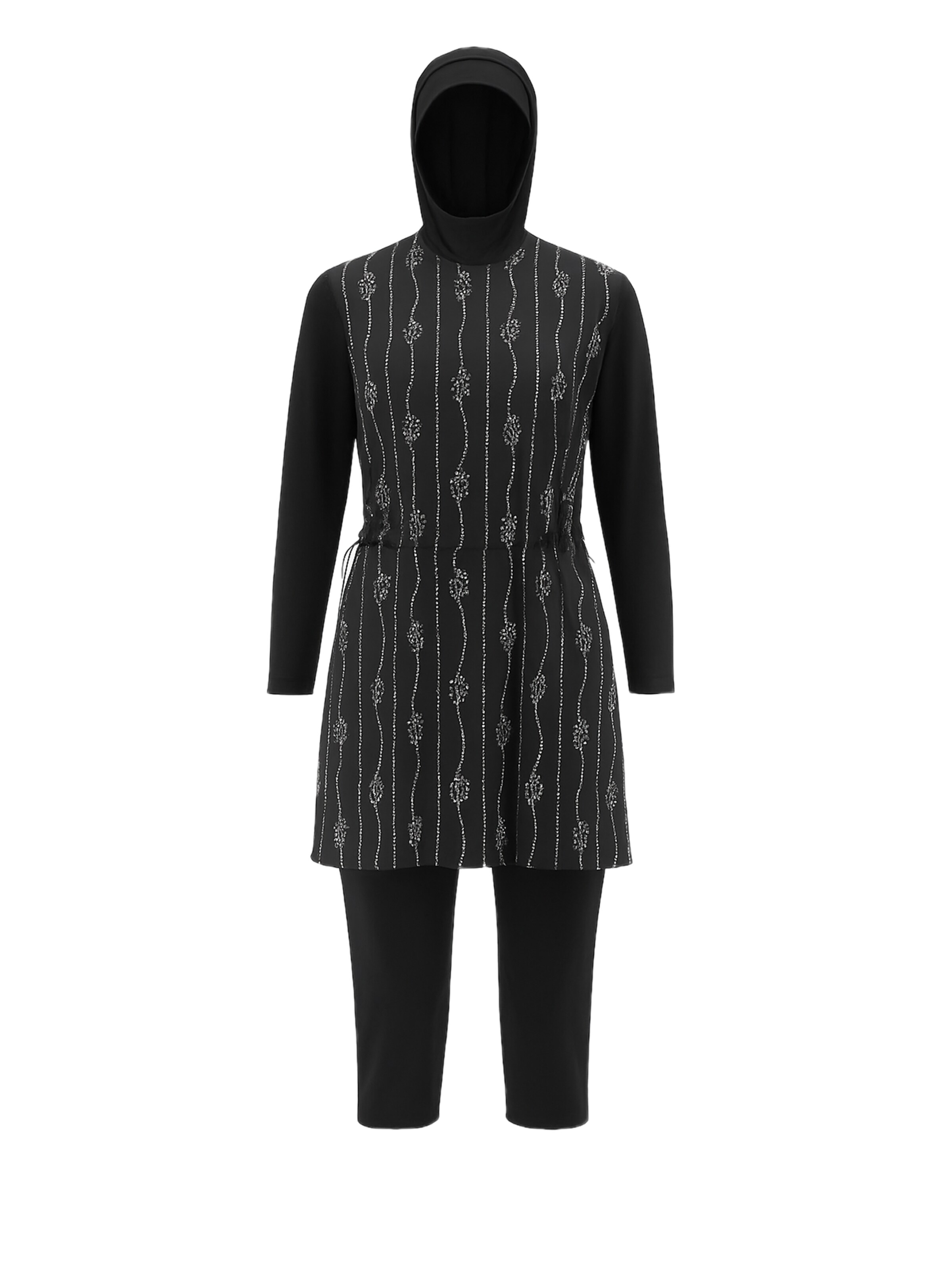 C&City Swimsuit in Black: front