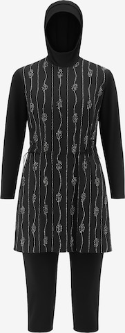 C&City Badpak in Zwart: voorkant