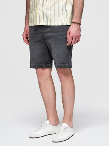 Ombre regular Jeans i grå