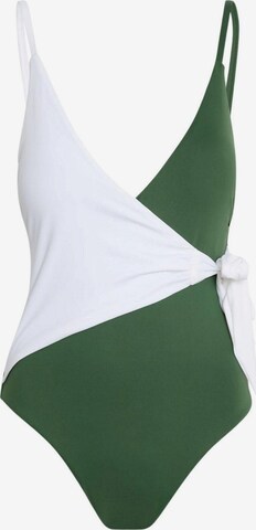 Marks & Spencer Minimiser Swimsuit in Green: front