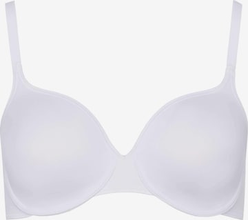 BeeDees BH 'T-Shirt BH Stepy Soft WHP' in Weiß: Vorderseite