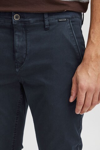 INDICODE JEANS Regular Chino 'Lucas' in Blauw