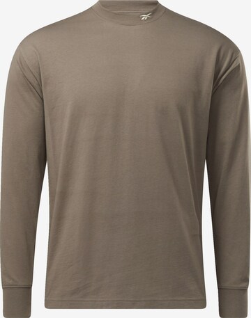 Reebok Shirt 'Wardrobe Essentials' in Grau: predná strana