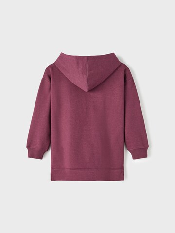 NAME IT Sweatshirt 'Vilu' i lilla