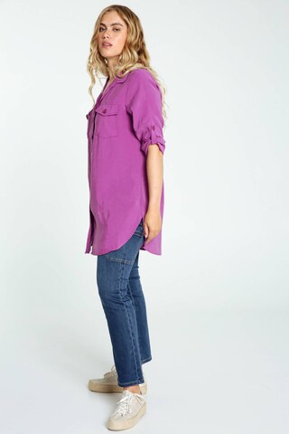 Cassis Bluse in Lila