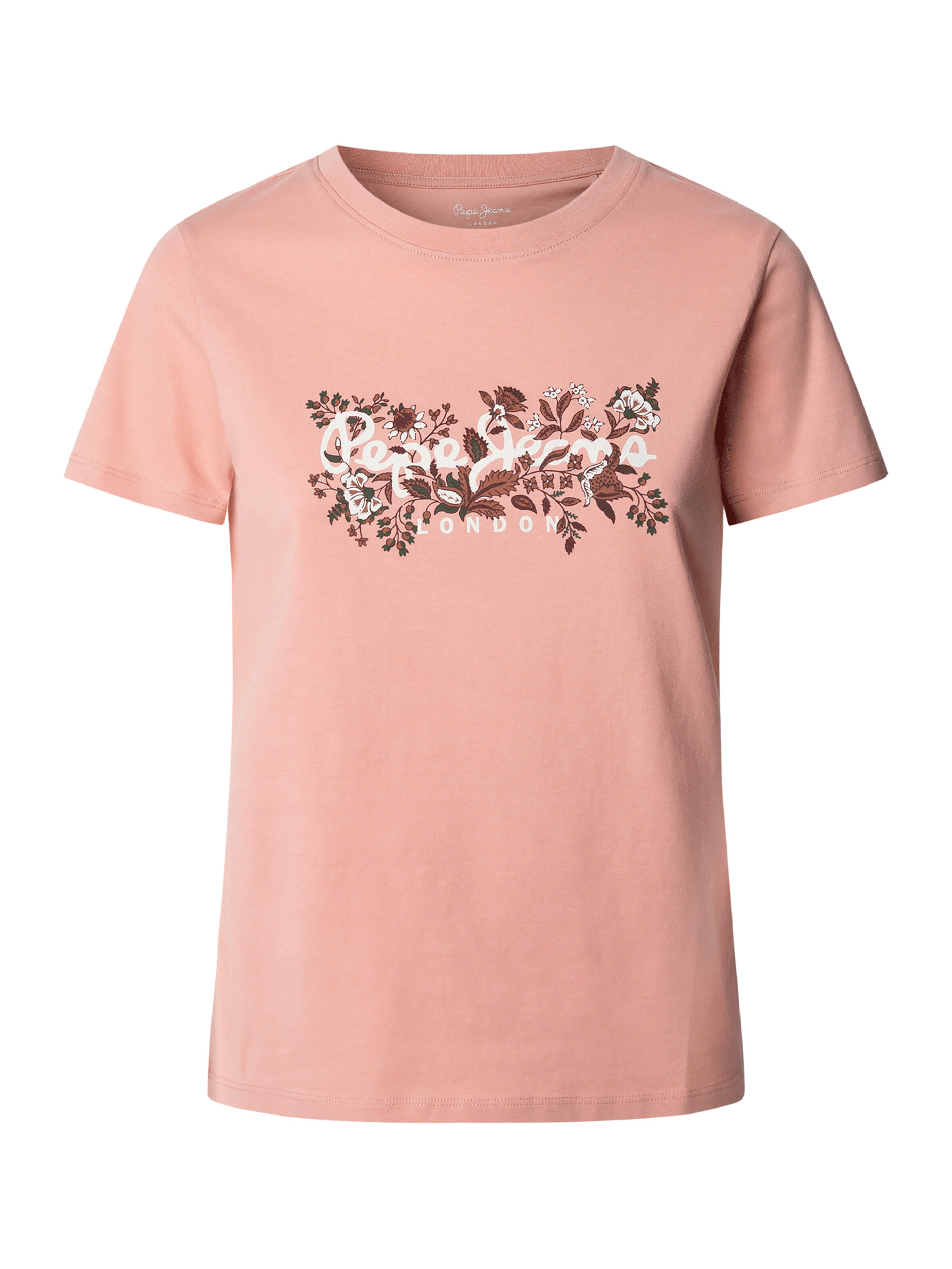 Pepe Jeans - Camiseta 'ROSALIND' en rosa: frente
