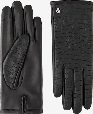 Gants 'ROVERETO TOUCH' Roeckl en noir : devant