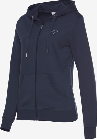 KangaROOS Sweatjacke in Blau