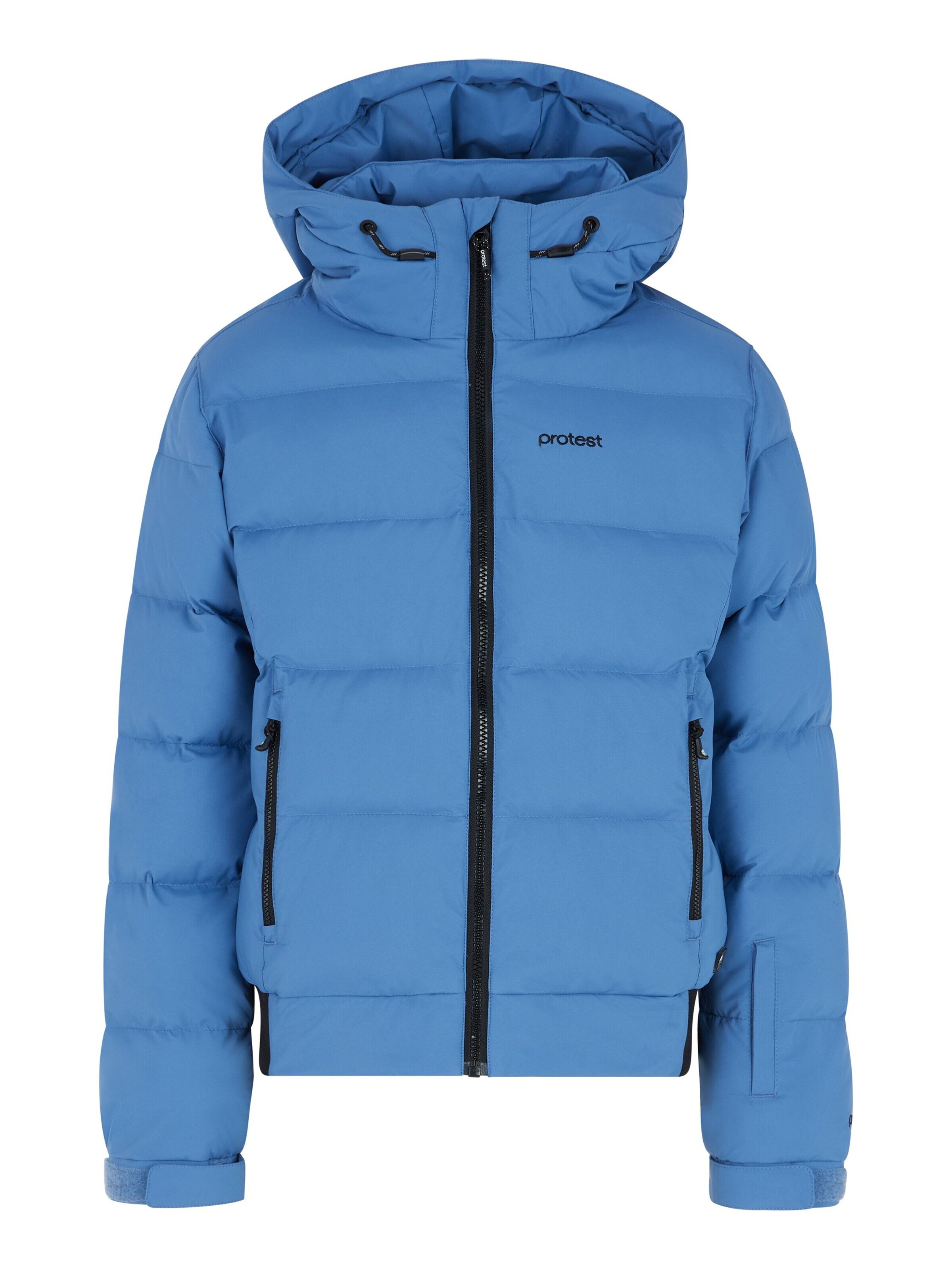 PROTEST Athletic Jacket 'PRTELINY JR' in Blue: front