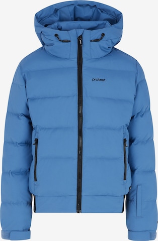 PROTEST Athletic Jacket 'PRTELINY JR' in Blue: front