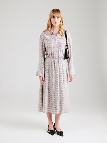 Marc Cain Shirt Dress in Grey: front