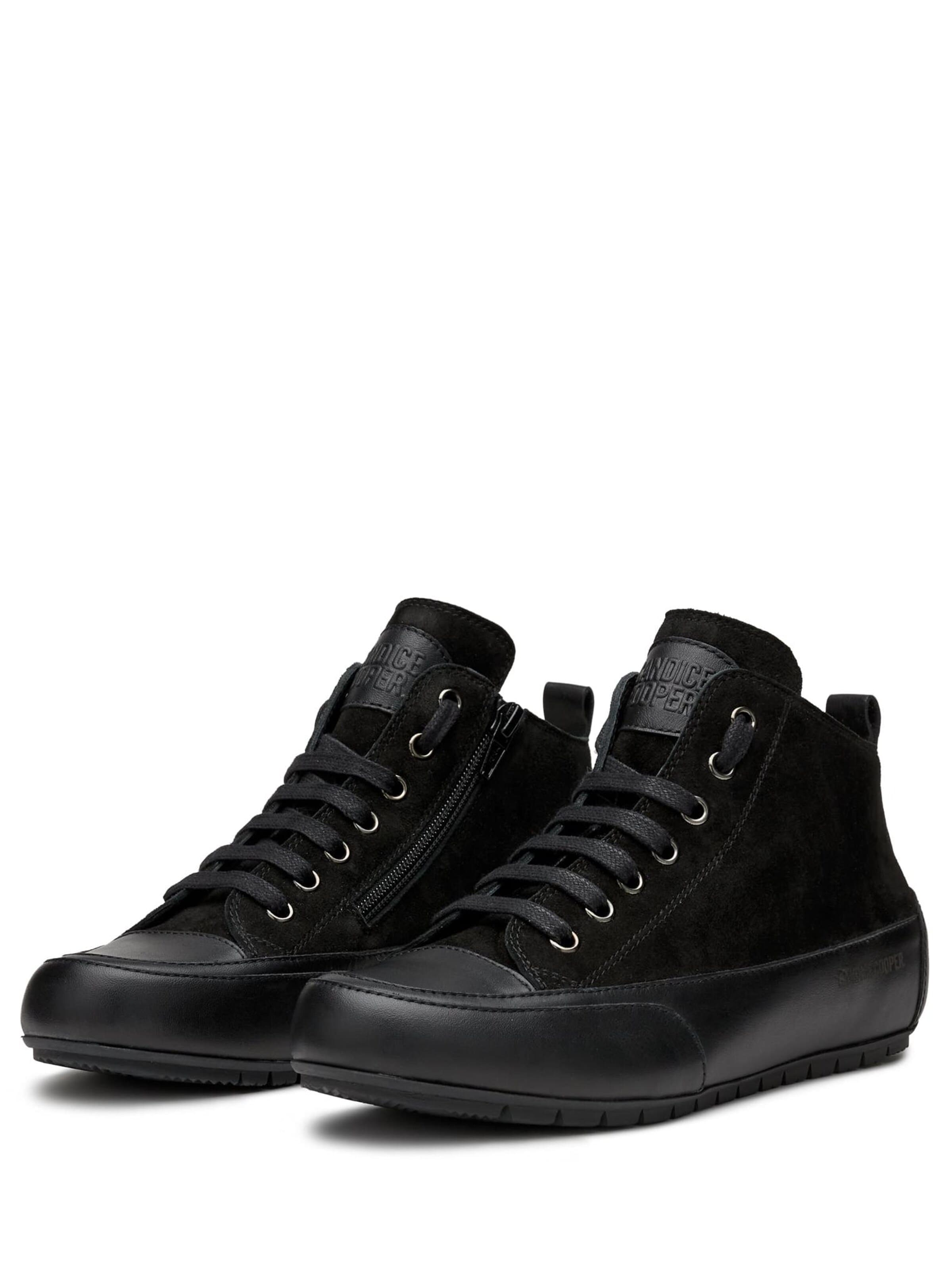 Candice Cooper Sneakers hoog 'MID' in Zwart
