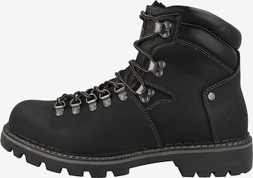 Dockers by Gerli - Botas com atacadores ' 45NB104 ' em preto: frente