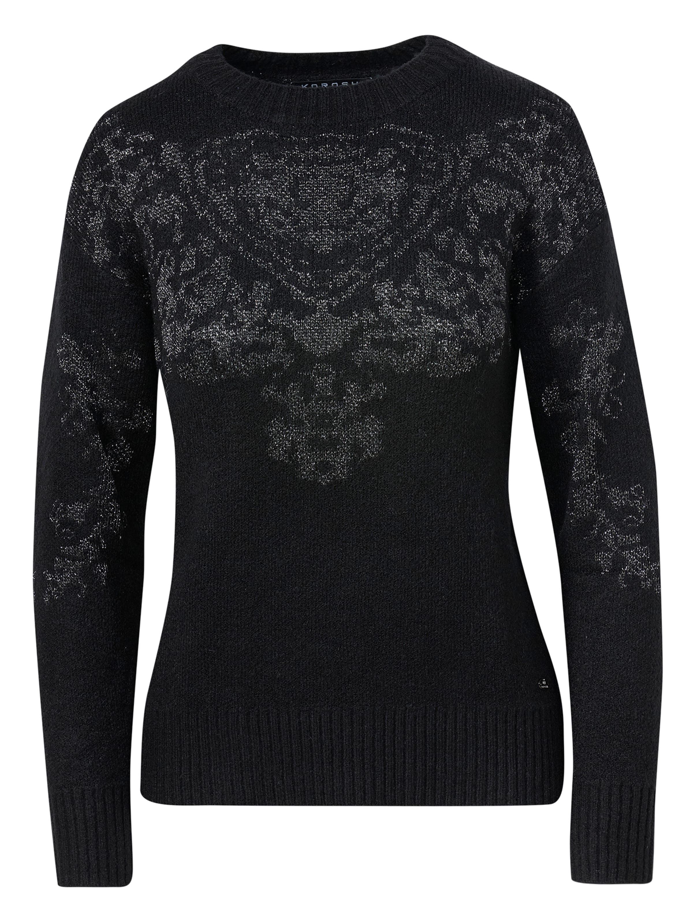 KOROSHI - Pullover em preto: frente