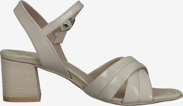 Paul Green Strap Sandals in Beige