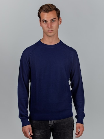 Harmount Pullover 'Moss'‌‌ in Blau: Vorderseite