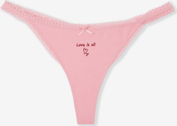 String 'Graceful' di ETAM in rosa: frontale