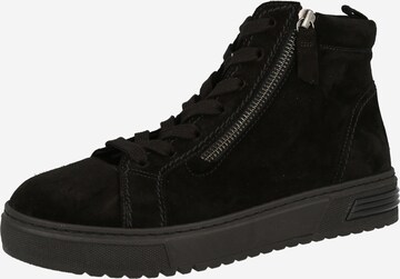 GABOR High-Top Sneakers 'Davos' in Black: front