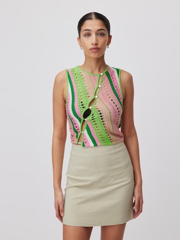 LeGer by Lena Gercke Knitted top 'Clara' in Mixed colours: front