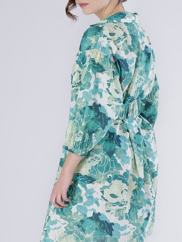 CAFè NOIR Shirt dress in Green