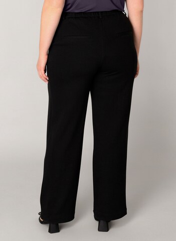 BASE LEVEL CURVY Regular Pants in Black