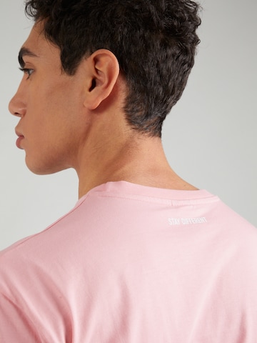 Iriedaily Μπλουζάκι 'Flutscher' σε ροζ
