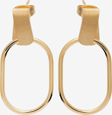 Akzent Earrings 'Aliisa, langlebig' in Gold: front
