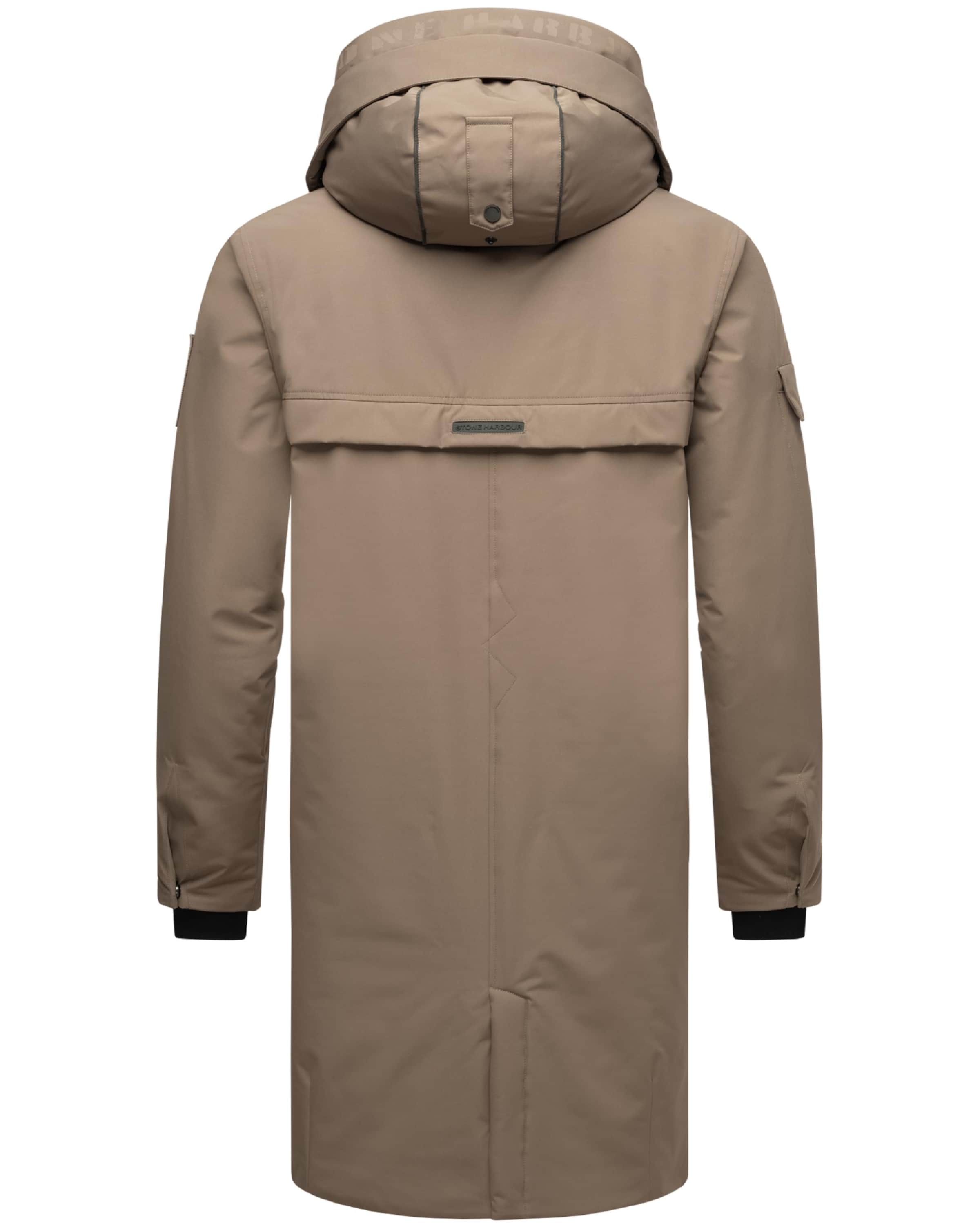 STONE HARBOUR Vinterfrakke 'Xandroo XX' i brun