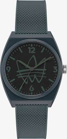 ADIDAS ORIGINALS Analoog horloge 'Ao Street Project Two' in Groen: voorkant