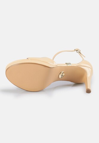 BUFFALO - Zapatos con plataforma 'Ronja' en beige