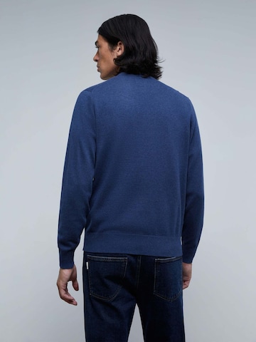 Scalpers Pullover in Blau