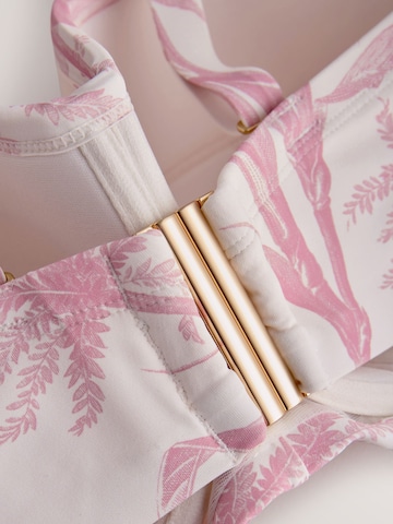 Next Bandeau Bikinitoppi värissä vaaleanpunainen