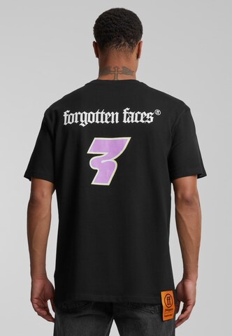 Maglietta di Forgotten Faces in nero