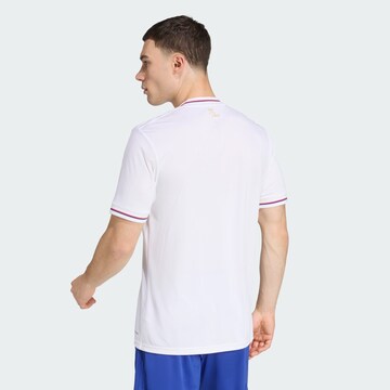 T-Shirt fonctionnel 'Olympique Lyonnais' ADIDAS PERFORMANCE en blanc