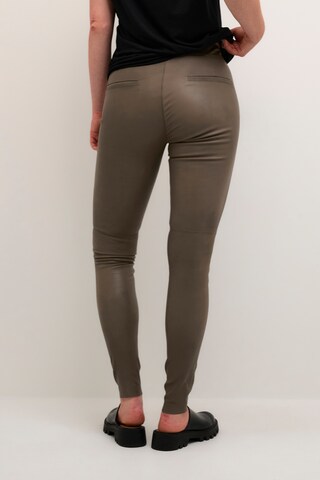 KAREN BY SIMONSEN Skinny Pants 'Meme' in Brown