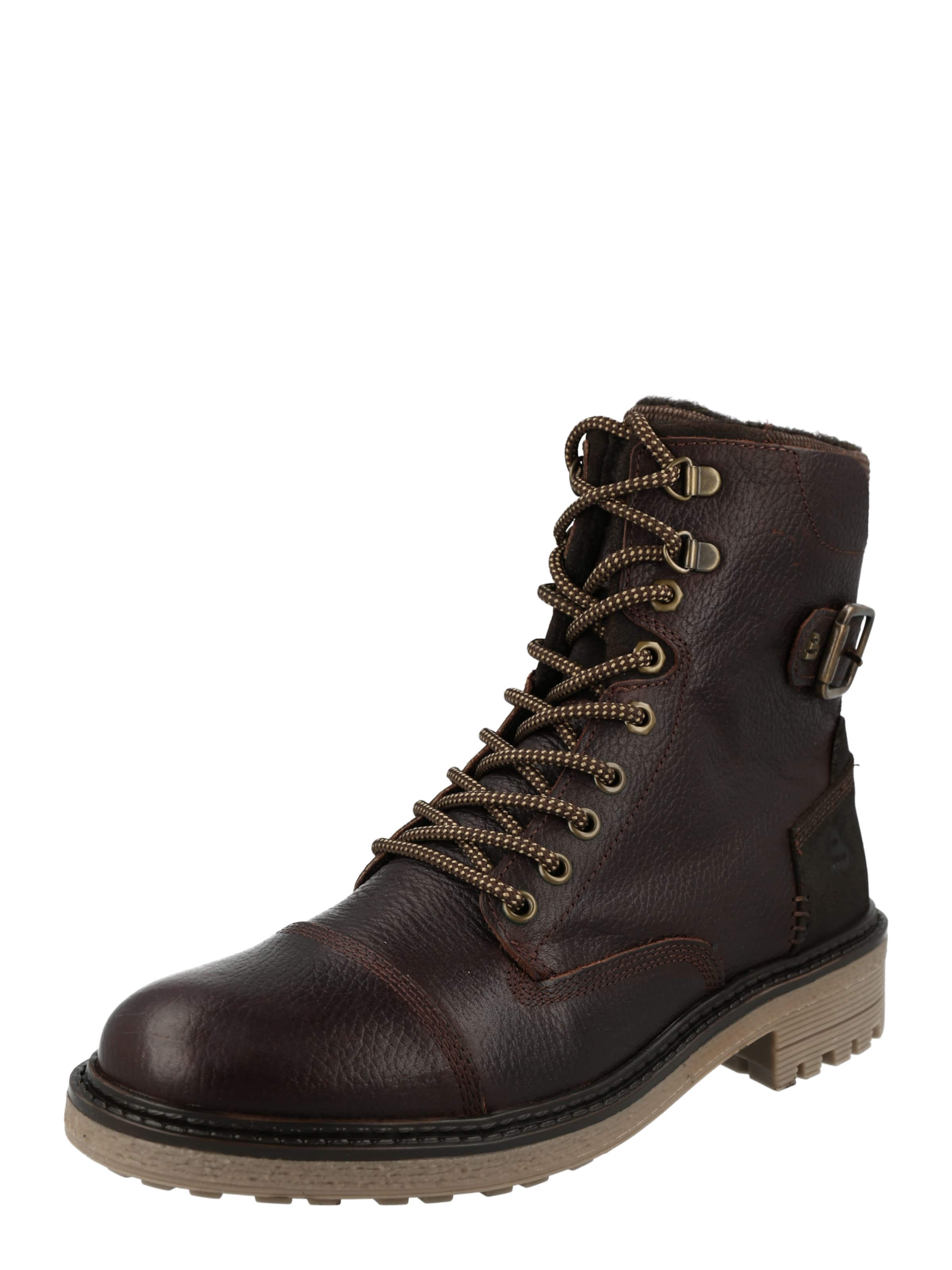 Boots stringati di BULLBOXER in marrone: frontale