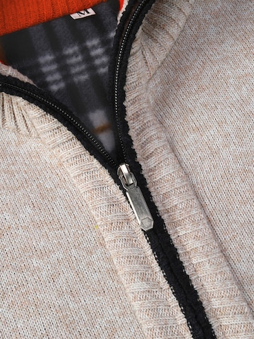 ALLTHEMEN Knit Cardigan in Beige