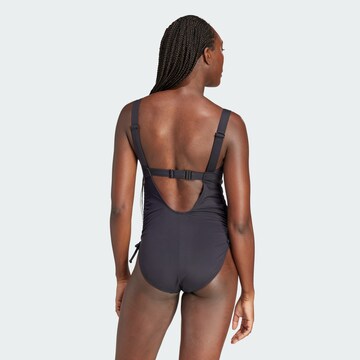 ADIDAS SPORTSWEAR Bralette Sports swimsuit 'Iconisea' in Black