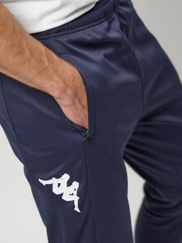 KAPPA - regular Pantalón 'KMLogo Lorente' en azul