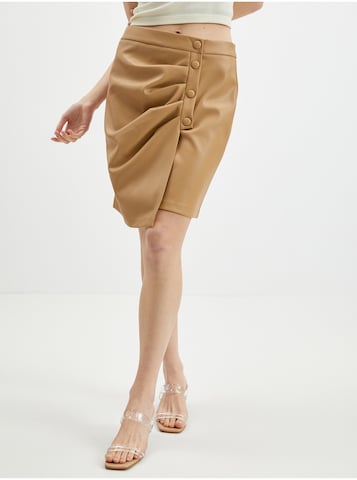 Orsay Skirt in Brown: front