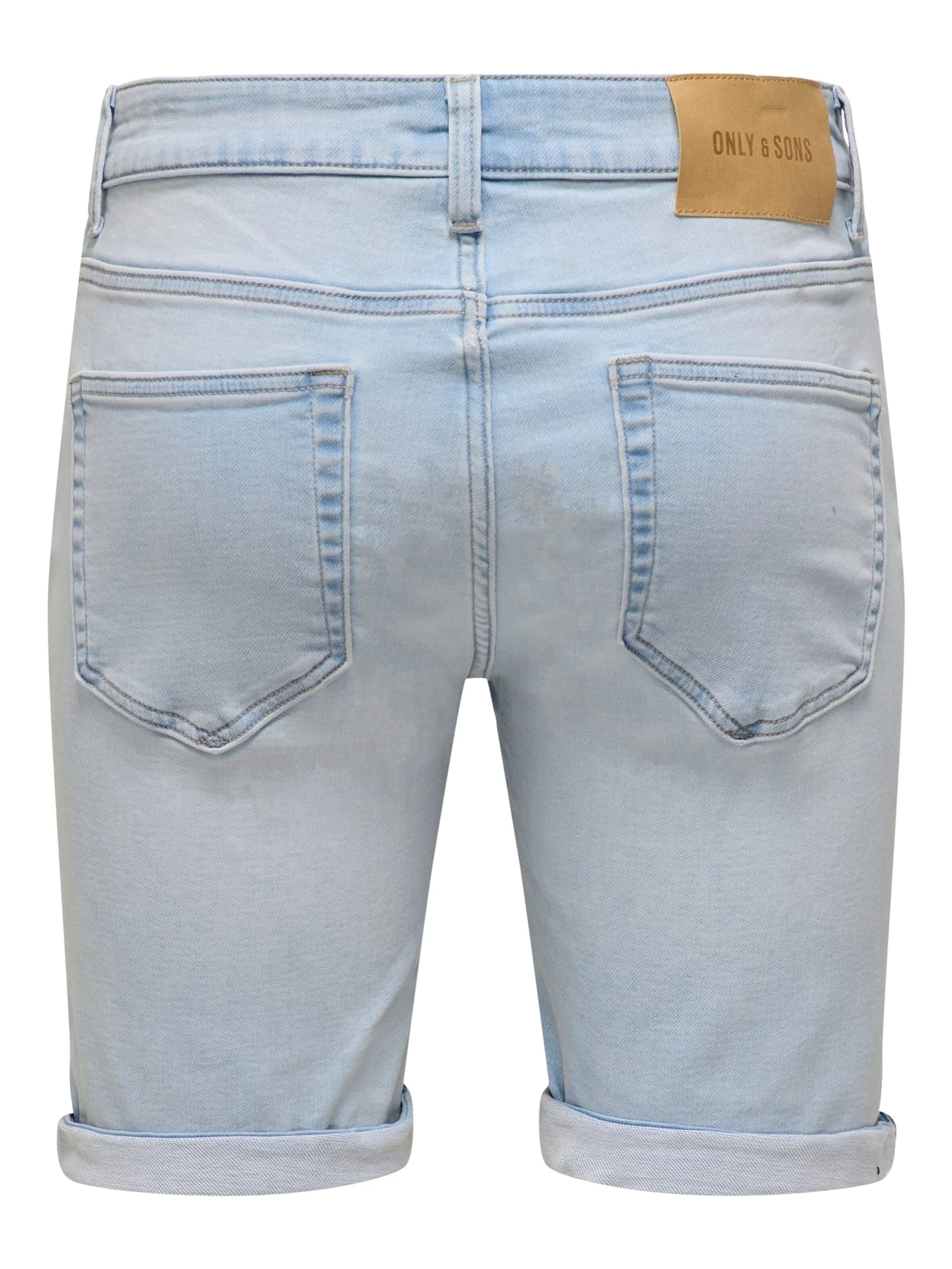 ONLY Baggy Trousers 'ply' in Blue