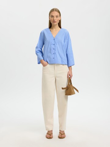 SELECTED Blouse in Blauw
