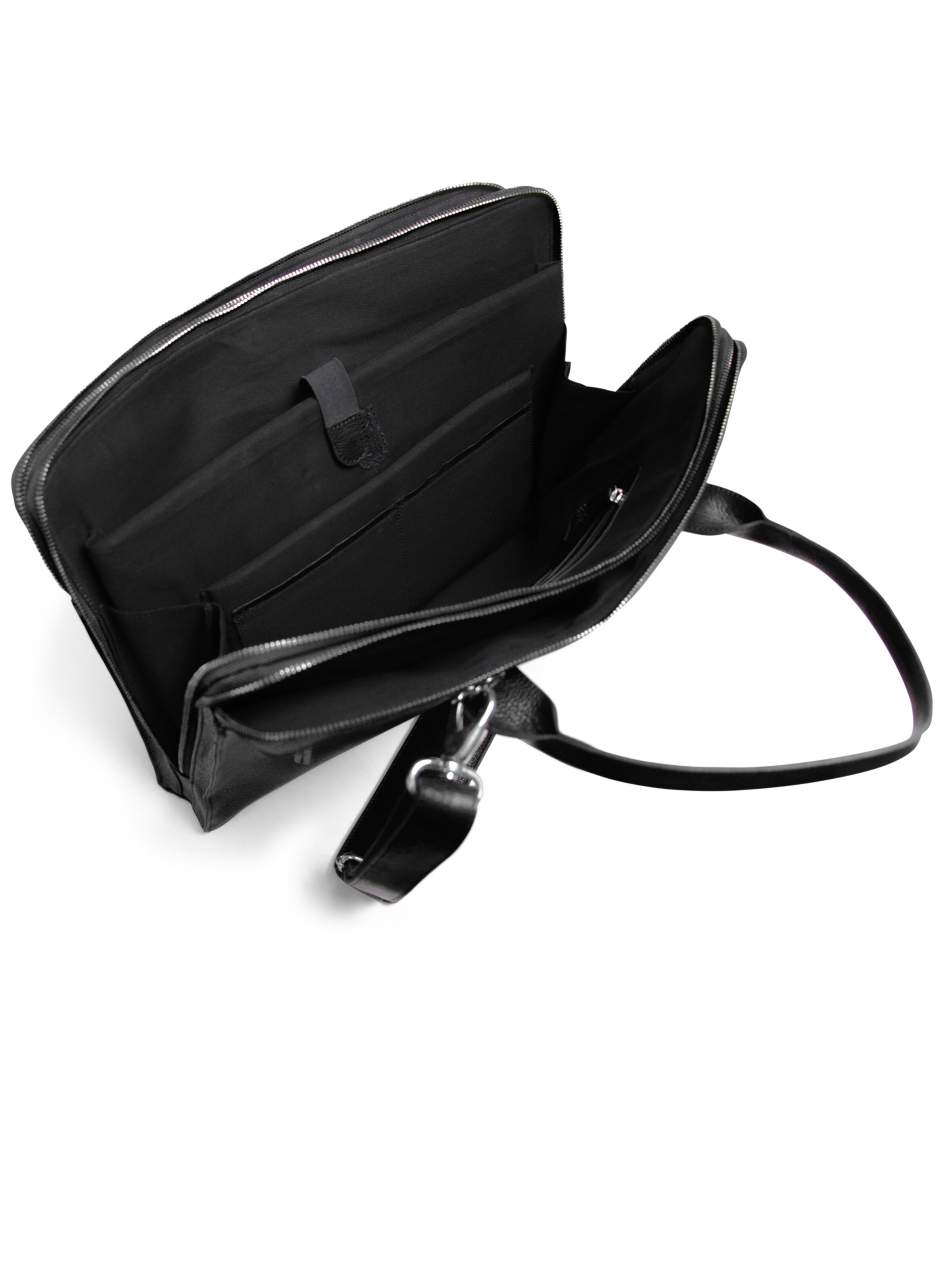 Porte-documents 'Clean Brief 3 Room' still Nordic en noir