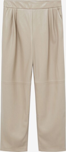 MANGO Bandplooibroek 'Siena' in de kleur Camel, Productweergave