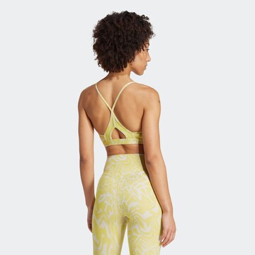 ADIDAS PERFORMANCE Bralette Sports bra in Yellow