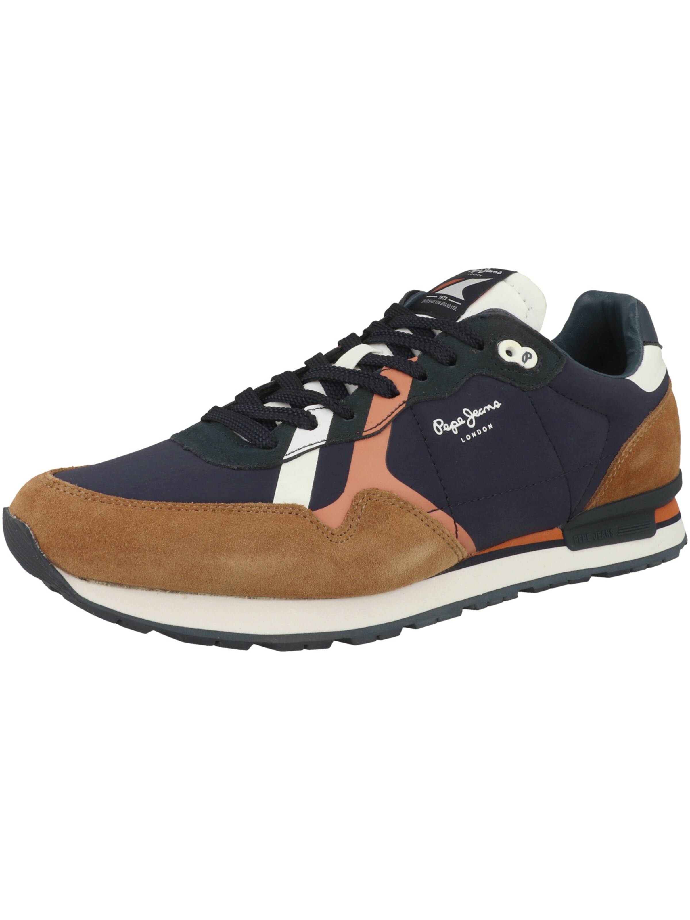 Pepe Jeans - Sapatilhas baixas 'Brit Road' em mistura de cores