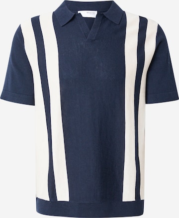 SELECTED Pullover 'SLHMATTIS' i blå: forside