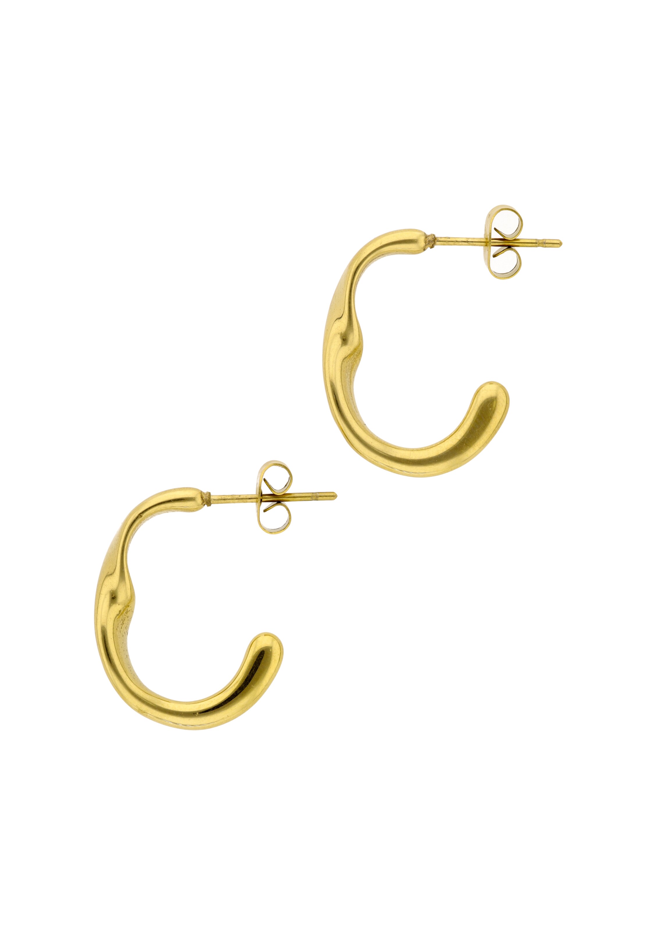 IZIA Ohrringe in Gold: Vorderseite