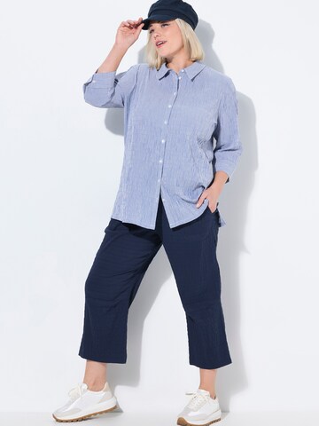 Loosefit Pantaloni di Ulla Popken in blu